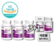 파이토젠 할머니 노인 중년 여성 40대 대두이소플라본 리얼 이소 플라본 60대 50대 여자 영양제, 4통, 60정