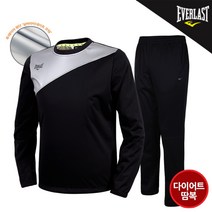 에버라스트 남녀공용 다이어트땀복 사우나슈트 헬스복 운동복 상하세트 (E-534U+E-555P)