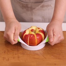 사과 커터기 사과칼 컷팅기 애플 슬라이서, 10개
