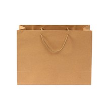 무지 종이쇼핑백 브라운 24X17CM 예쁜쇼핑백 무지쇼핑백 크라프트종이가방