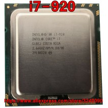 i713700k 오리지널 인텔 CPU 코어 i7-920 프로세서 i7 920 2.66GHz 8M 4 소켓 1366, 한개옵션0