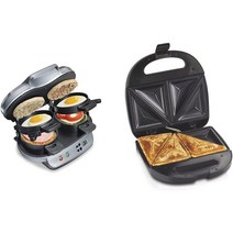 해밀턴 비치 듀얼 아침 맥모닝 메이커 & 샌드위치 메이커, 상품선택