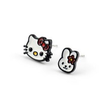 계묘년 레이디 걸스 귀여운 스터드 귀걸이 토끼 고양이 키키 베어