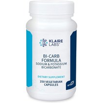 클레어랩스 BI 카브 포뮬라 탄산 수소 칼륨 250캡슐 Klaire Labs Bi CARB FORMULA Sodium Potassium Bicarbonate, 250정
