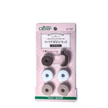 (크로바)태팅셔틀스페어보빈세트(브라운)57-740