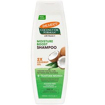 파머스 오일 포뮬러 컨디셔닝 샴푸 건조하고 손상된 모발 또는 염색 모발용 400 ml (27.2 액량 온스) 2개입 팩 코코넛, 13.5 Fl Oz (Pack of 1)