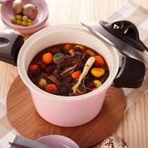 네오플램 레트로 마스터쿠커 저압 냄비, 상세설명 참조, 베이비핑크