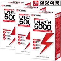 일양약품 프리미엄 엘 6000 L 아르기닌, 15포, 3박스