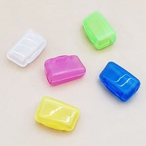 투명 칫솔캡 칫솔케이스 5P 1세트