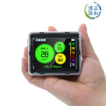 라돈 측정기 포름알데히드 검출기 이산화탄소 PM2.5, B36 신선한공기버전 -PM2.5 와 CO2