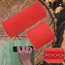 2 개/대 고무 롤러 브러시 모조 나무 Graining 벽화 홈 인테리어 아트 엠보싱 DIY 브러쉬 그림 도구, 01 one set