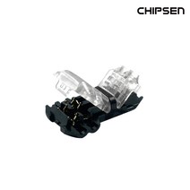 (주)칩센 투명 T타입 무탈피커넥터 T2-2N, 1개 개당560원