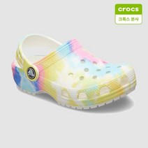 [크록스] [본사] 클래식 타이다이 프린트 클로그 키즈 (206994-94S)