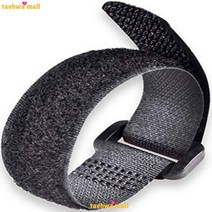 튼튼내구성 재봉용 케이블선정리 탈부착찍찍이 부착찍찍이벨트