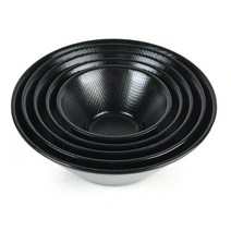 멜라민 업소용 라면그릇 라면기 음식점 면기 식당 블랙 검정색 캠핑 소면기 멜라민볼 대접, DS-7850