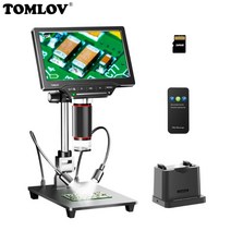 주사전자현미경 비파괴 수질 검사 오염도측정기 TOMLOV DM201 최대 디지털 1300X 7