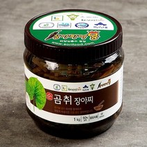 지투지샵 곰취장아찌 1kgx1, 단품