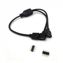 엠지컴/조이쿨 RGB 12V 4P 2분배 케이블