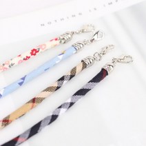 국산 핸드메이드 감성 코튼 마스크스트랩 마스크목걸이 마스크줄 일회용마스크 면마스크 이어밴드 추석, G타입