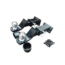 카라반 트레일러 견인 히치 볼 마운트 리시버 세트, 볼 2인치 세트