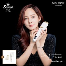 [듀얼소닉] 프로페셔널 아이 시크릿 세트 (프로 세트+아이 카트리지 1개+젤 1개) / 초음파리프팅 / 초음파탄력기기 / 하이푸 / 가정용울쎄라 / 미용기기 / 피부마사지, 단품