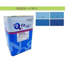 DIY 쉬운 외벽 마감재 반광 블루 페인트 외부벽면, 파랑5074, 1개