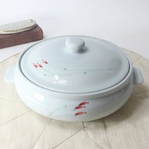 동백 찜기 3호, 백자