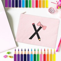 드로잉 일러스트 케이스 보관 교사 선물 개인 연필 케이스 초급 펜 가방 파우치 화장품 학교 사무실 문구, 21 W18316-TBPK-D
