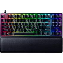 Razer Huntsman 레이저 헌츠맨 V2 광학 게이밍 키보드, 아날로그 광 스위치, 클래식 블랙