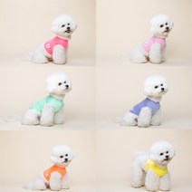 강아지 쿨조끼 쿨링조끼 크롭티 쿨나시, 핫핑크