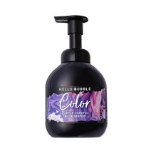 미쟝센 헬로버블 컬러 퍼플 보색 샴푸, 400ml x 1개