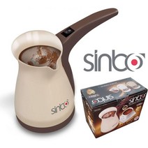 SCM-2928 Sinbo 전기 커피 기계 터키 에스프레소 카푸치노 1000W, 한개옵션0