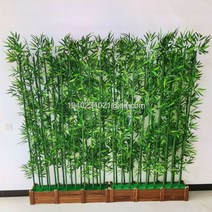 라오농 대나무 파티션 가벽 테라스 발코니 옥상 가림막 일식집 초밥지 입구 파티션 병풍 야외온천, 50cm 받침대 + 1m 대나무 8개