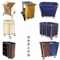 미화용품 청소카트백 청소카트 청소 핸드카트바퀴, 맞춤형 천 가방