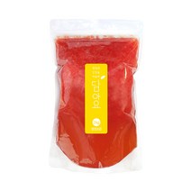 담아요 수제 자몽청 2kg 대용량 카페 과일청 벌크 홈카페 자몽차 자몽에이드용, 1개, 1개