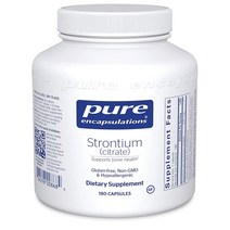 Pure Encapsulations 스트론티움Strontium 180캡 해외, 5개