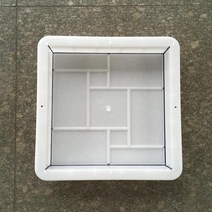 플라스틱 정원 경로 포장 시멘트 금형 도로 콘크리트 DIY 도보 수동으로, 002