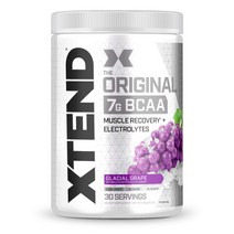 Xtend 엑스텐드 오리지널 Bcaa 파우더 30서빙 헬스보충제 모음, 1개, 워터멜론 익스플로젼
