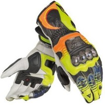 여름 보호 장갑 스쿠터 모토GP VR46 시 오토바이를 위한 티타늄 글러브 롱, 01 연노랑