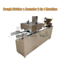 반죽 분배기 커터 라운더 스프링 롤 Chapati Roti Tortilla Samosa Empanadas Momos 만두 빵 만들기 기계, 01 Divider And Rounder_03 UK