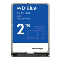 WD20SPZX 2.5인치 노트북 업그레이드 HDD 2T BLUE