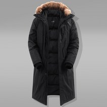 [세일상품] 탑보이 라쿤 인퀄팅 오버핏 롱패딩 (JW492)