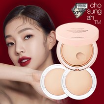 최신상 조성아 TM 바운스 업 팩트 울트라 동백 에디션 젤리파우더 본품+리필x2, 2호
