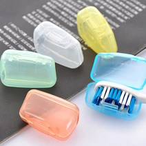 휴대용 칫솔모 케이스 칫솔 덮개 양치캡 커버 홀더, 1개