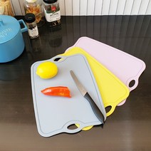 아가프라 실리콘도마(대) 열탕소독 양면 칼집안나는 미끄럼방지, 그레이