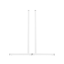 JNCP 타공판 L자기둥 60cm, 화이트, 1개
