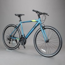 오투휠스 몬스터 H7 입문용 하이브리드 자전거 700C, 블루그레이 - 430, 반조립-택배배송