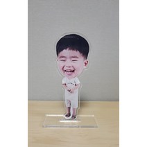 [주문제작]아크릴 대두 미니 등신대 액자 포토테이블 아크릴피규어, 1, 1개