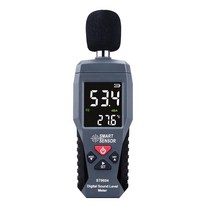 소음측정기 데시벨 층간소음 데시벨 미터 소음 측정기 30-130dB(A) 백라이트가 있는 휴대용 디지털 볼륨, 한개옵션1, 한개옵션0