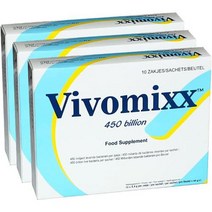 여성질유산균 다이어트 변비유산균 프로바이오틱스프리바이오틱스 Vivomixx 프로바이오틱 4500억 10포, 30 Sachets